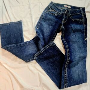 ARIAT STRETCH BOOT CUT JEANS, 26 LONG